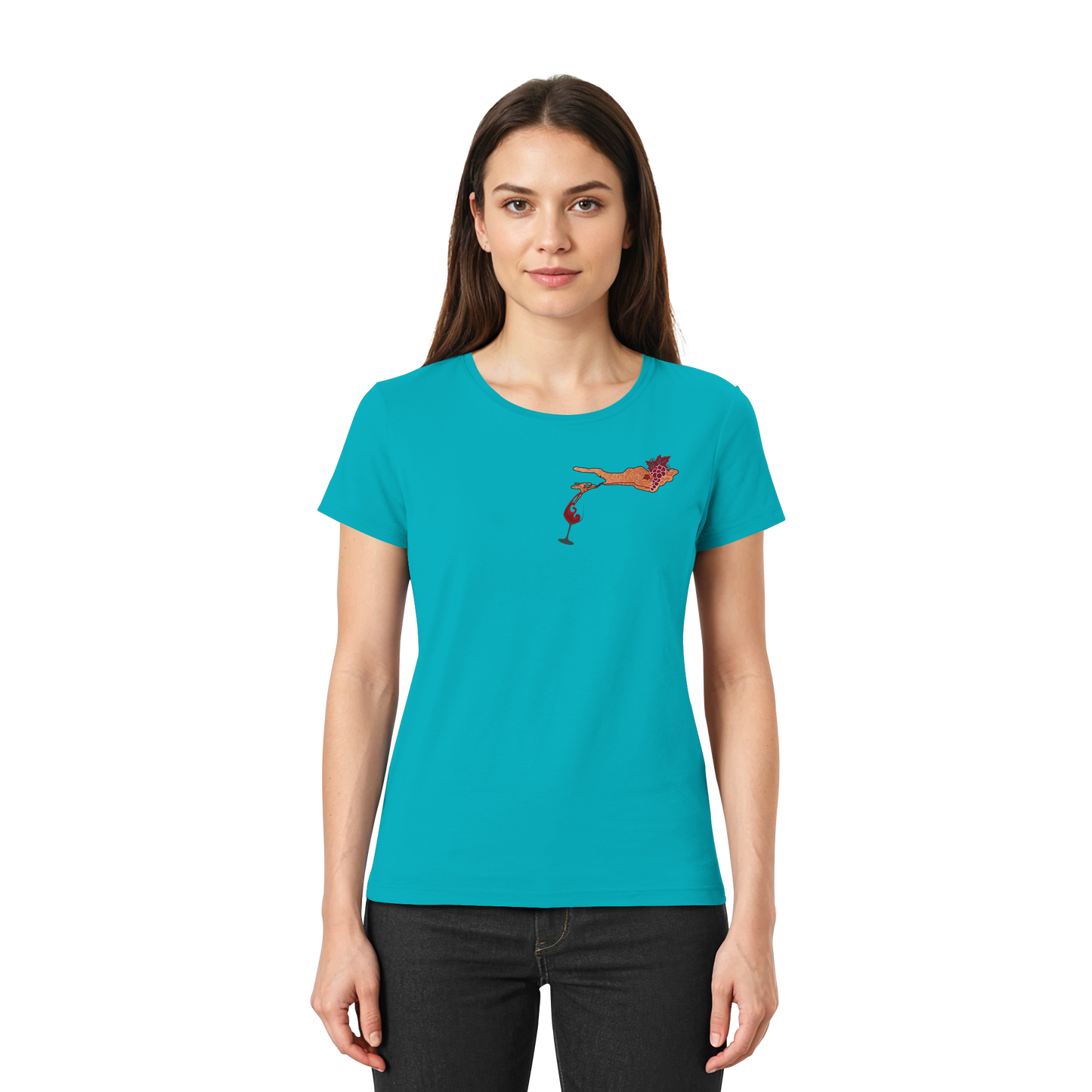 Dog Grapes T-Shirt Women