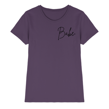 Babe Lettering Tank Top