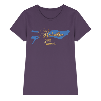 Bodensee geht immer  - Ladies Premium Shirt