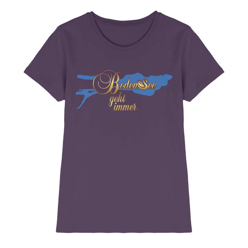 Bodensee geht immer  - Ladies Premium Shirt