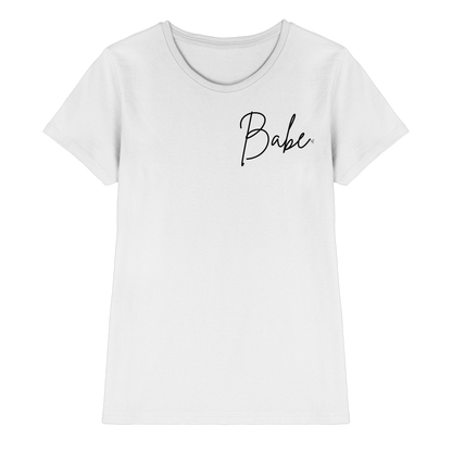 Babe Lettering Tank Top