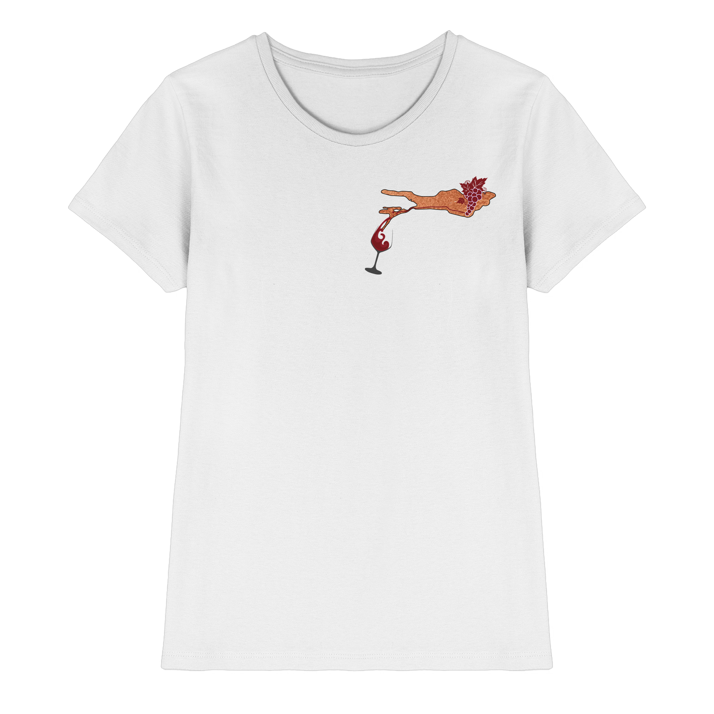 Dog Grapes T-Shirt Women
