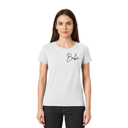 Babe Lettering Tank Top