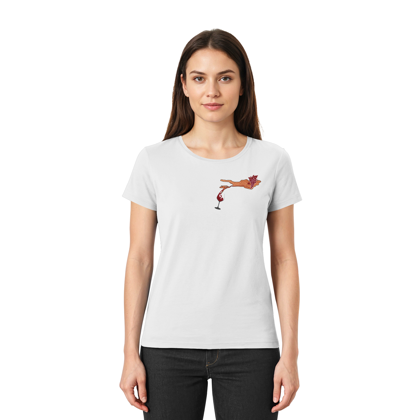 Dog Grapes T-Shirt Women