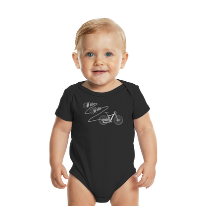 If If Bicycle Chain - Organic Baby Bodysuit
