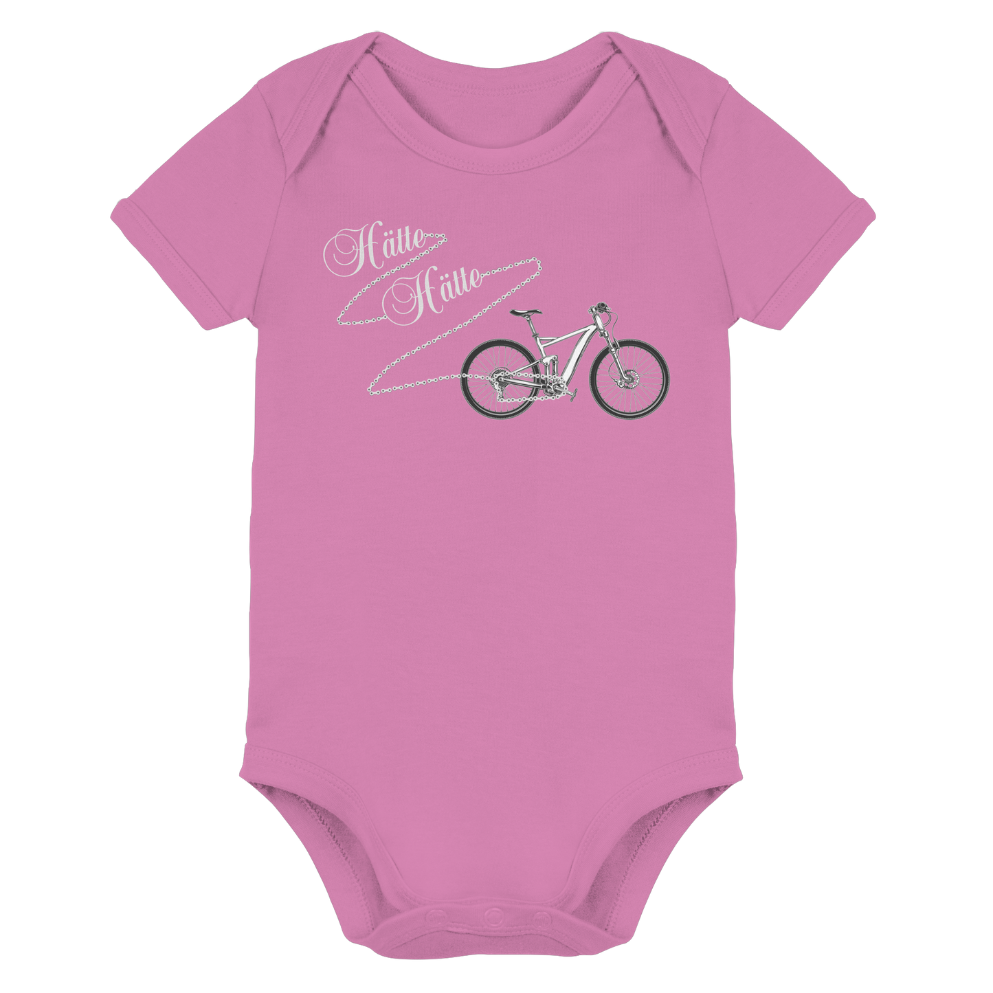 If If Bicycle Chain - Organic Baby Bodysuit