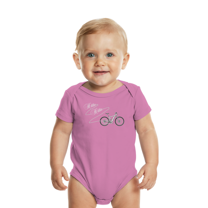 If If Bicycle Chain - Organic Baby Bodysuit