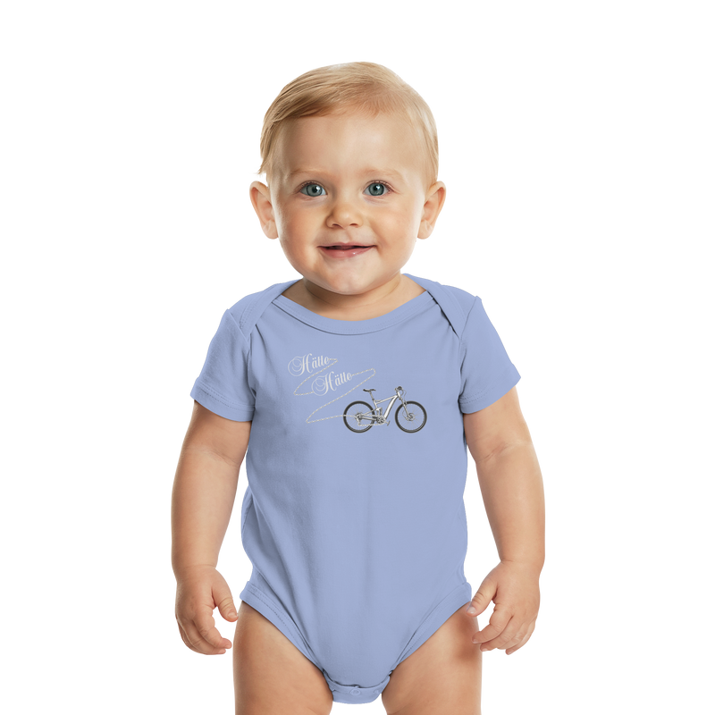 If If Bicycle Chain - Organic Baby Bodysuit