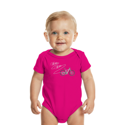 If If Bicycle Chain - Organic Baby Bodysuit