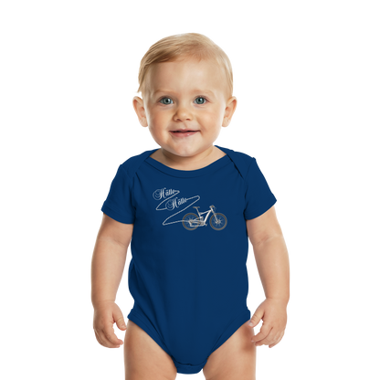 If If Bicycle Chain - Organic Baby Bodysuit