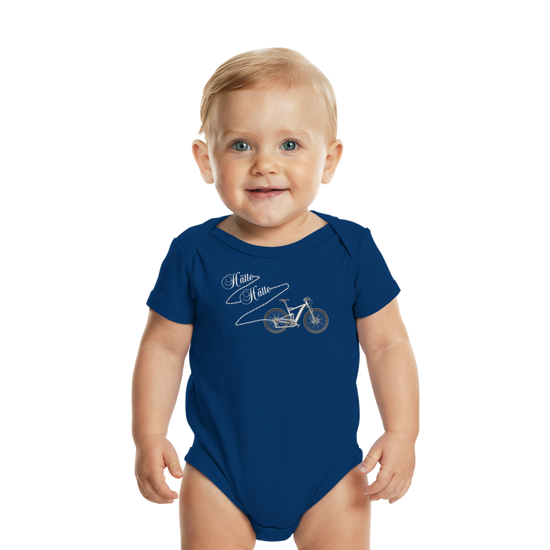 If If Bicycle Chain - Organic Baby Bodysuit