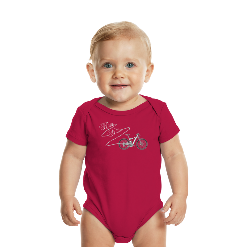 If If Bicycle Chain - Organic Baby Bodysuit