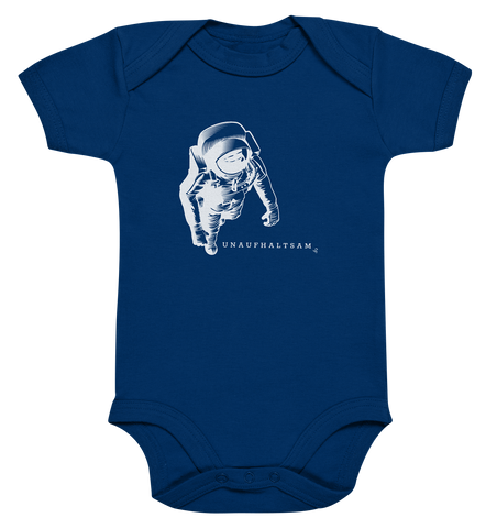 unaufhaltsam astronaut - Organic Baby Bodysuite