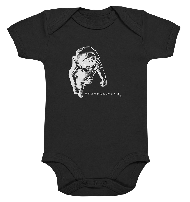 Unstoppable Astronaut - Organic Baby Bodysuit