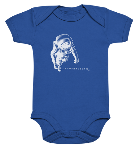 unaufhaltsam astronaut - Organic Baby Bodysuite