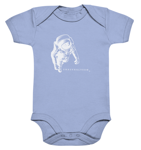 unaufhaltsam astronaut - Organic Baby Bodysuite