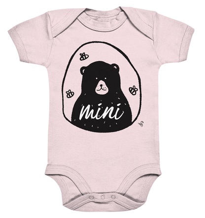 Mini bear bear bee - Organic Baby Bodysuit