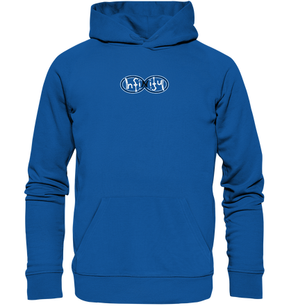 Hoodie Two Oval Emblems Women