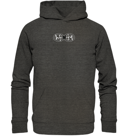 Hoodie Two Oval Emblems Women