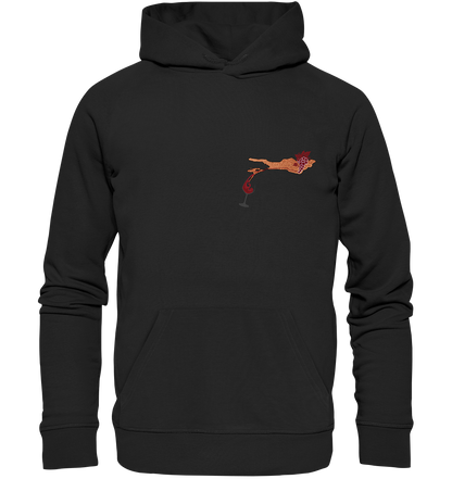 Hoodie mit Wein Motiv