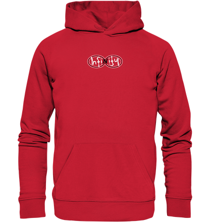 Hoodie Two Oval Emblems Women