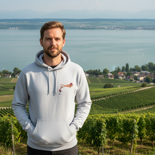 Wein Minimal - Organic Basic Hoodie