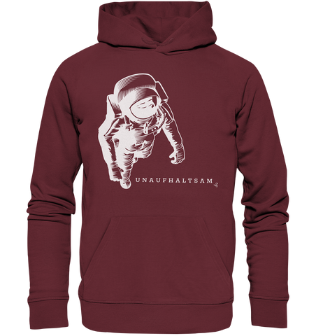 unaufhaltsam astronaut - Organic Hoodie