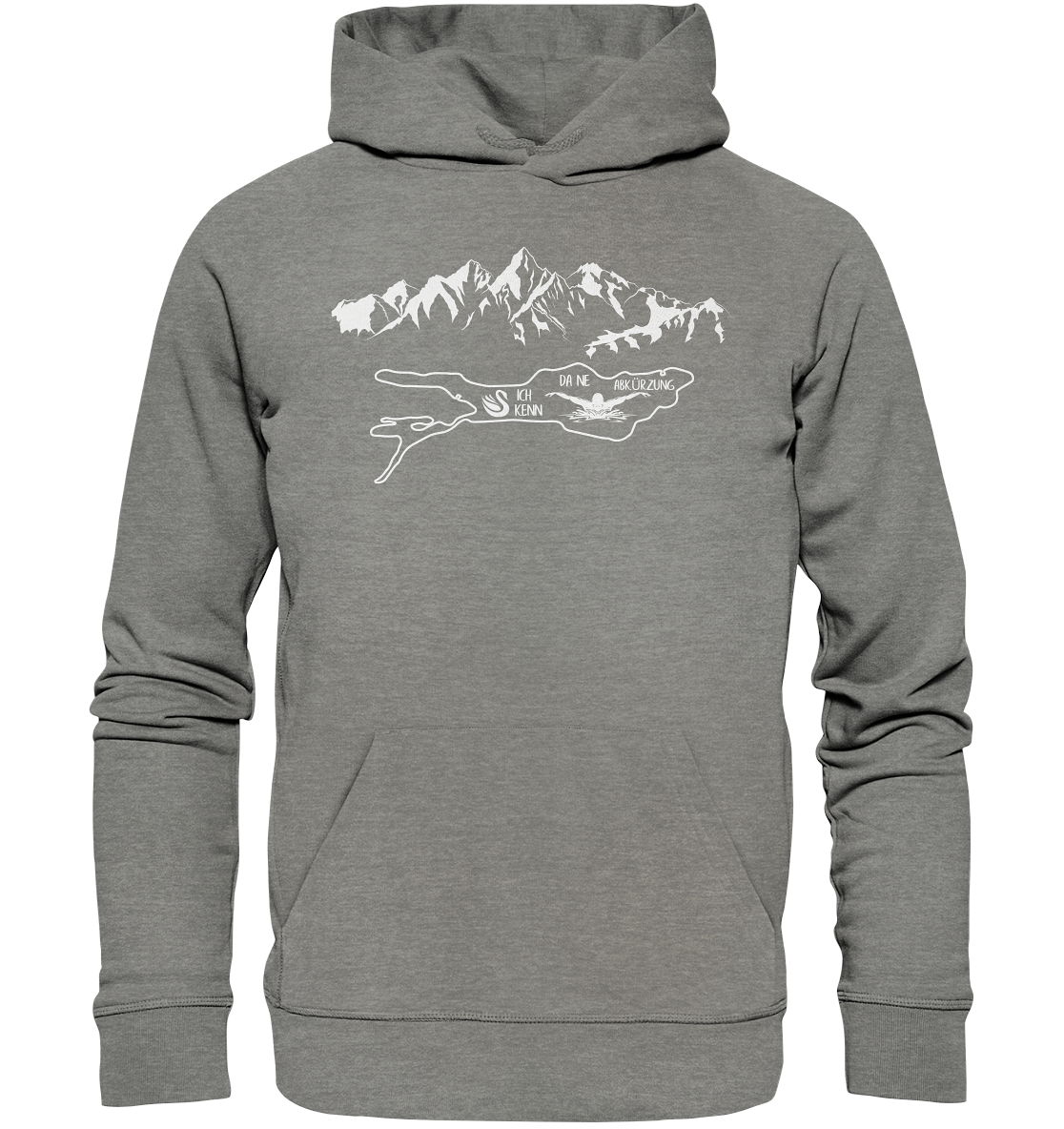 Die Abkürzung - Organic Hoodie