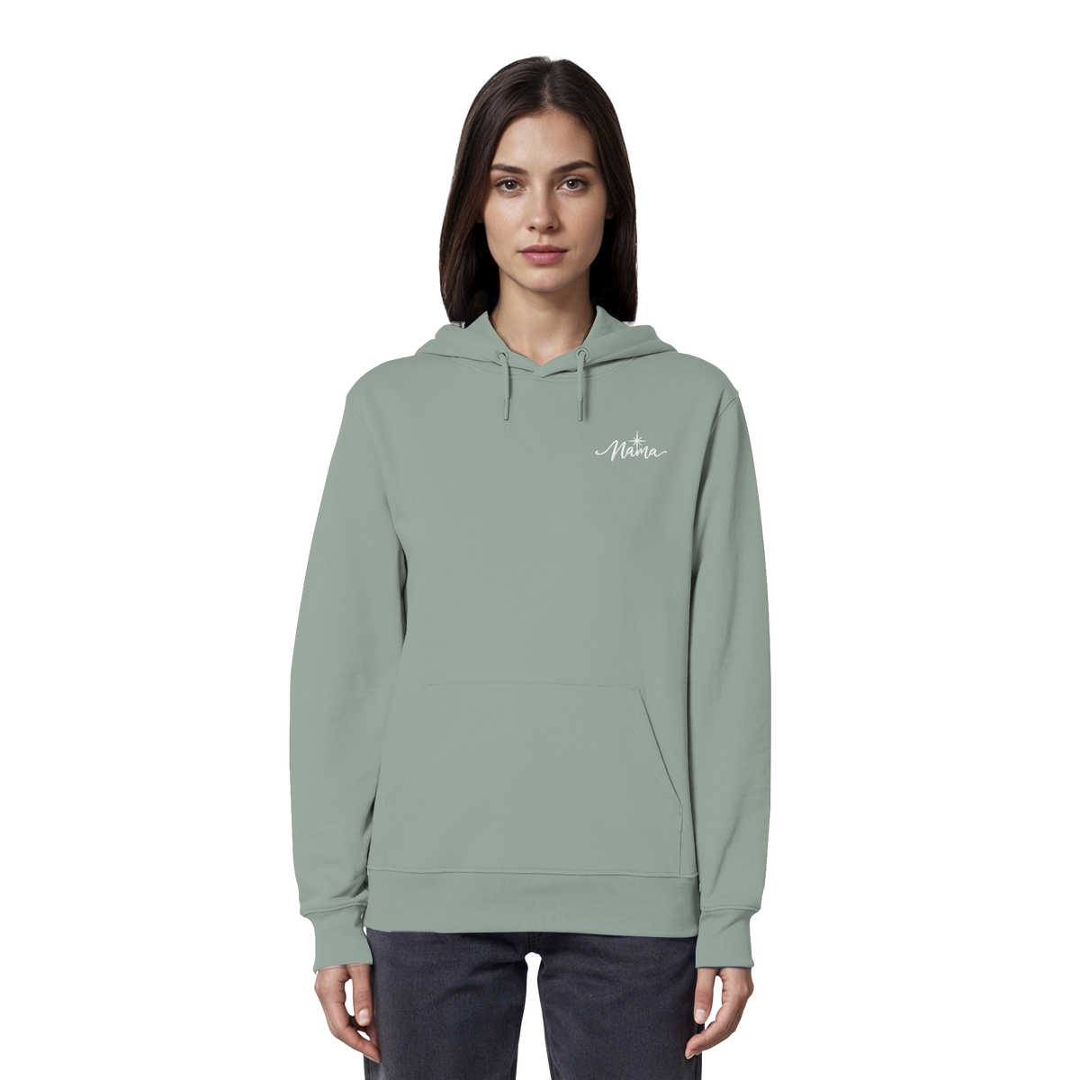 Mama weißer - Organic Hoodie