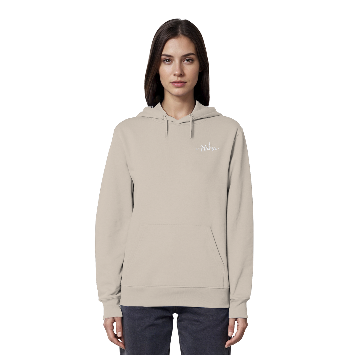 Mama weißer - Organic Hoodie