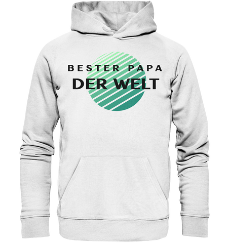 Bester Papa der Welt - Organic Hoodie