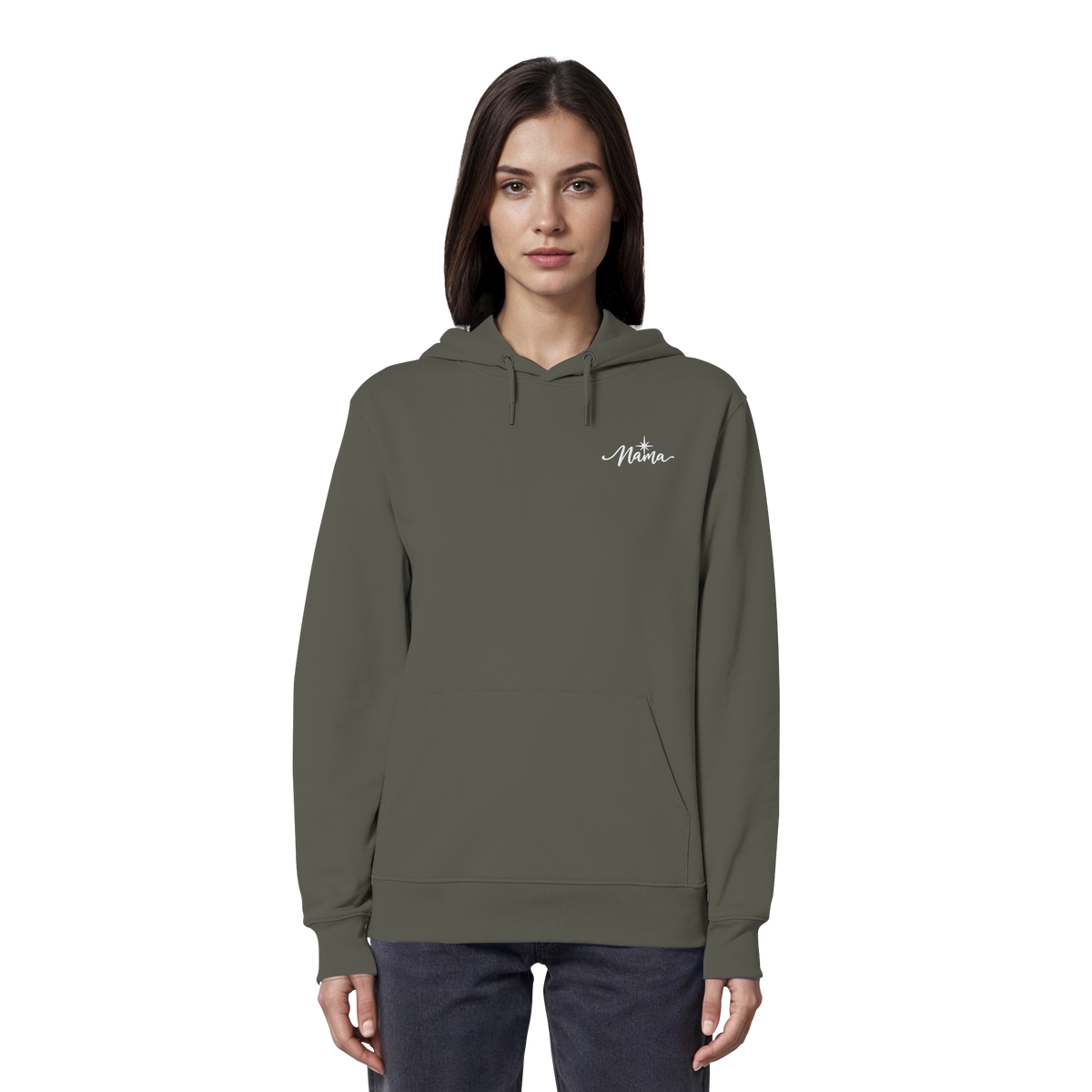 Mama weißer - Organic Hoodie