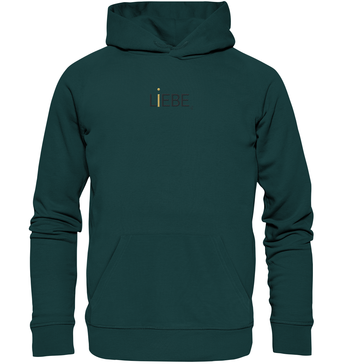 lebe /Liebe - Organic Hoodie (Stick)