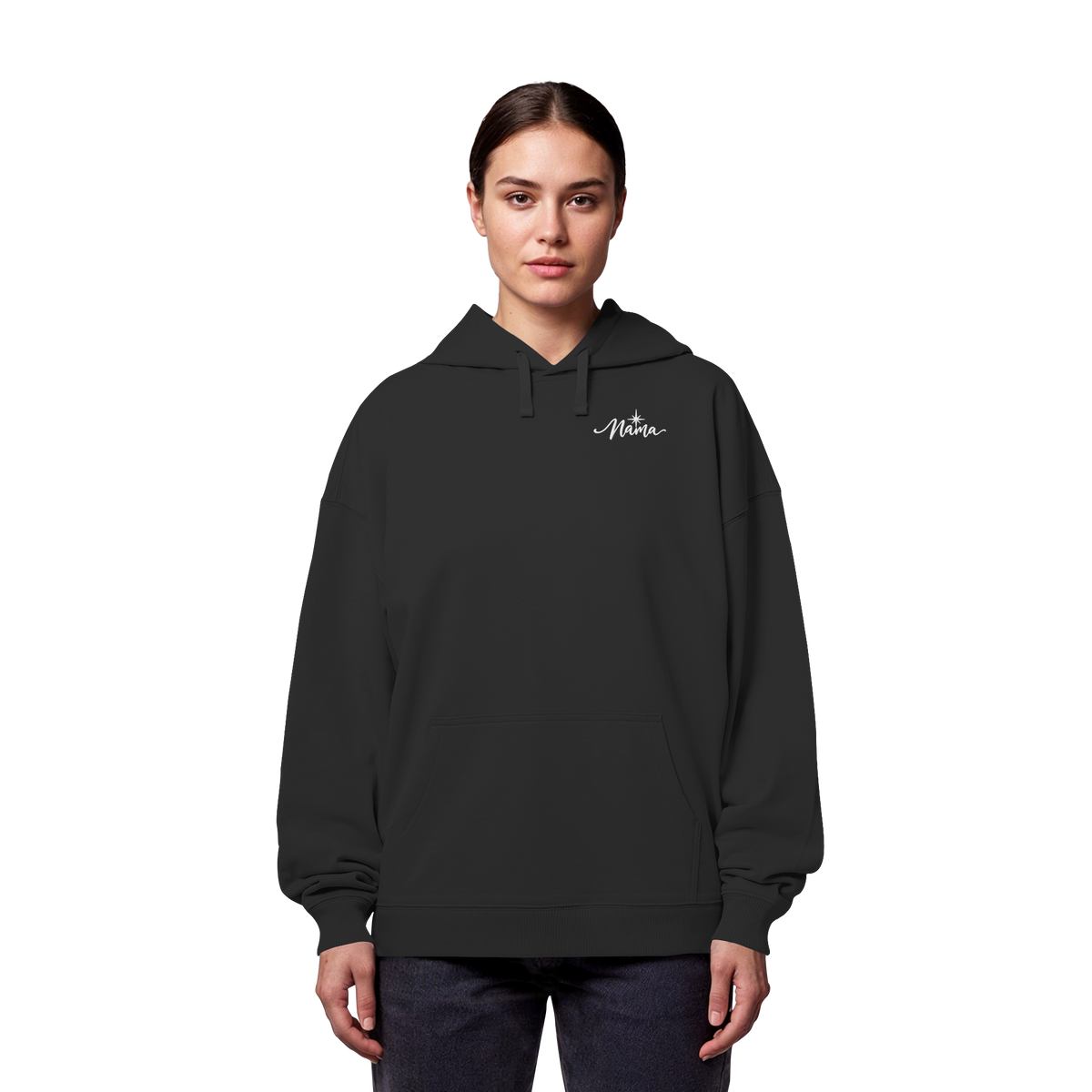 Mama Hoodie Damen Glitzerstern