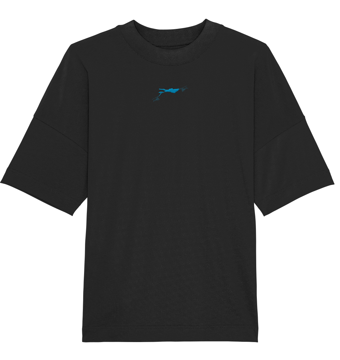 Lake Constance Breeze Whale Oversize Shirt Unisex