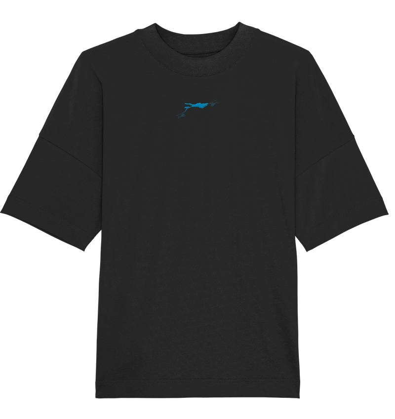 Lake Constance Breeze Whale Oversize Shirt Unisex
