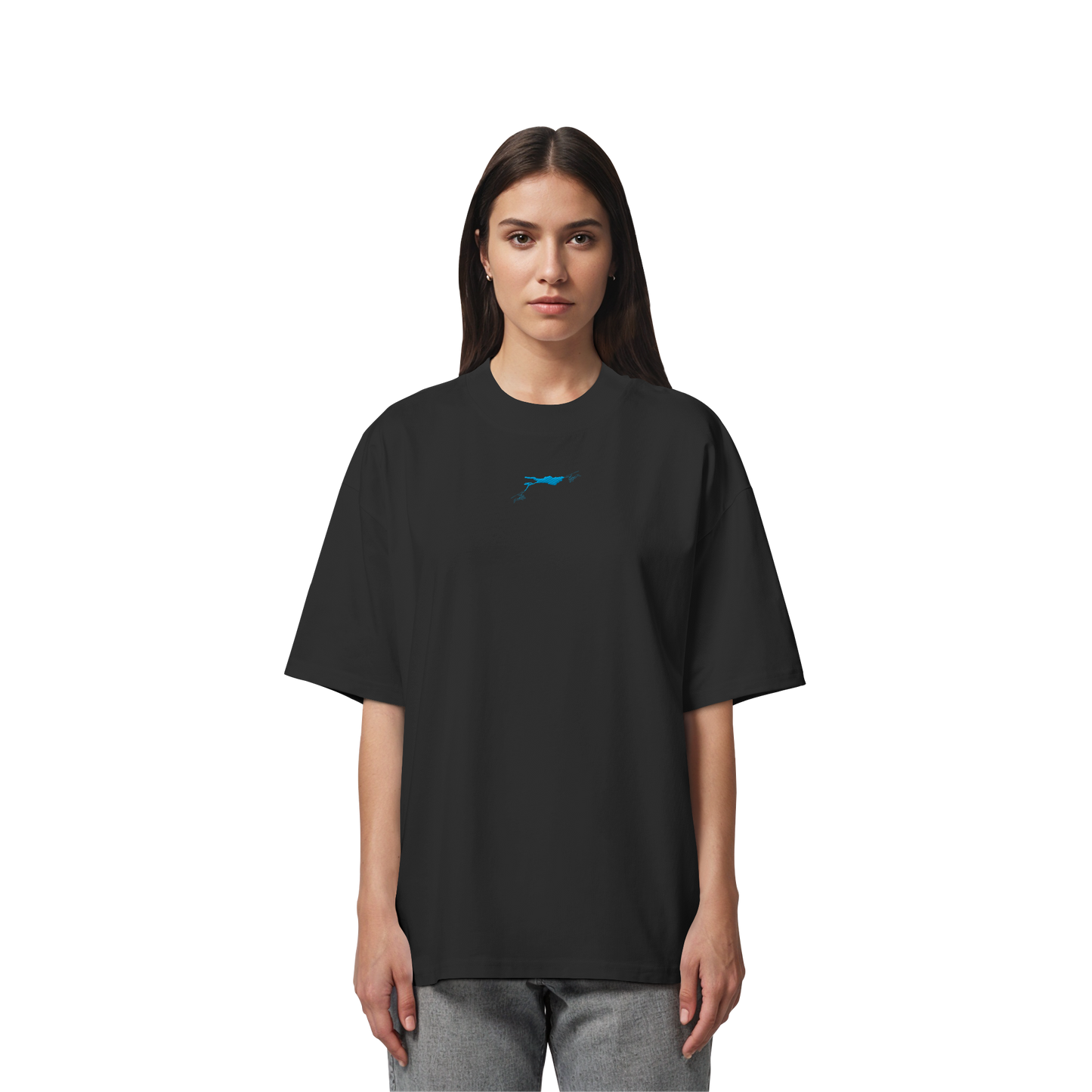 Lake Constance Breeze Whale Oversize Shirt Unisex