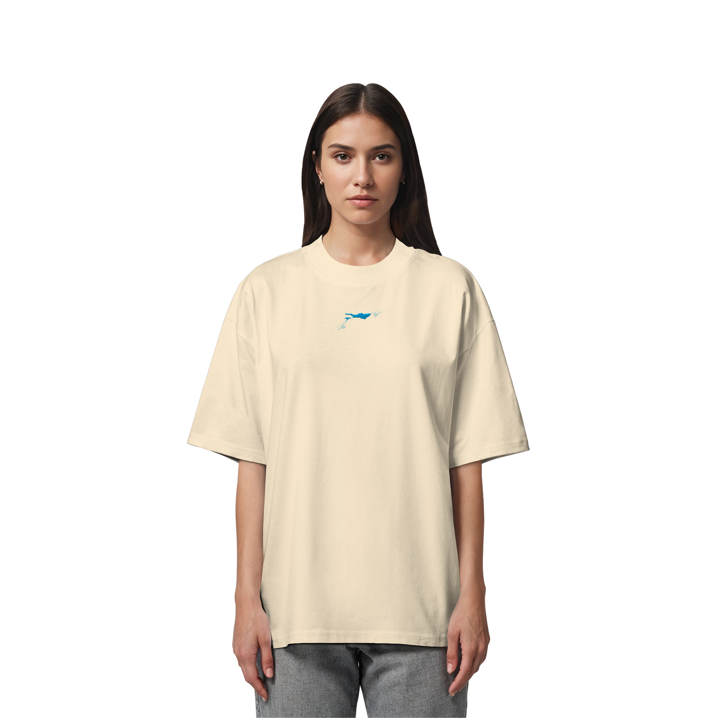 Lake Constance Breeze Whale Oversize Shirt Unisex