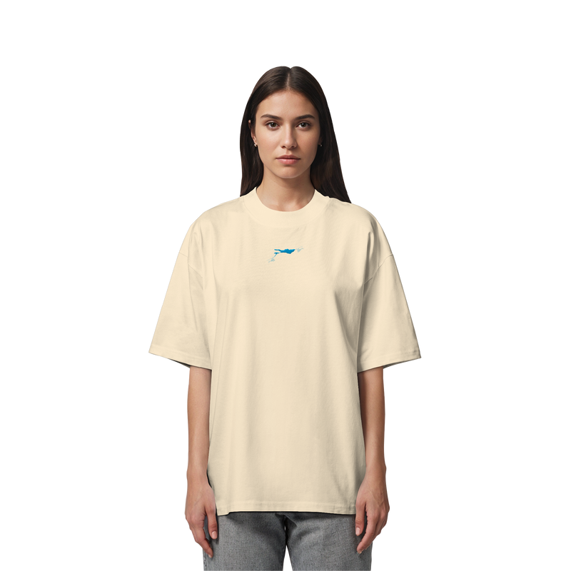 Lake Constance Breeze Whale Oversize Shirt Unisex