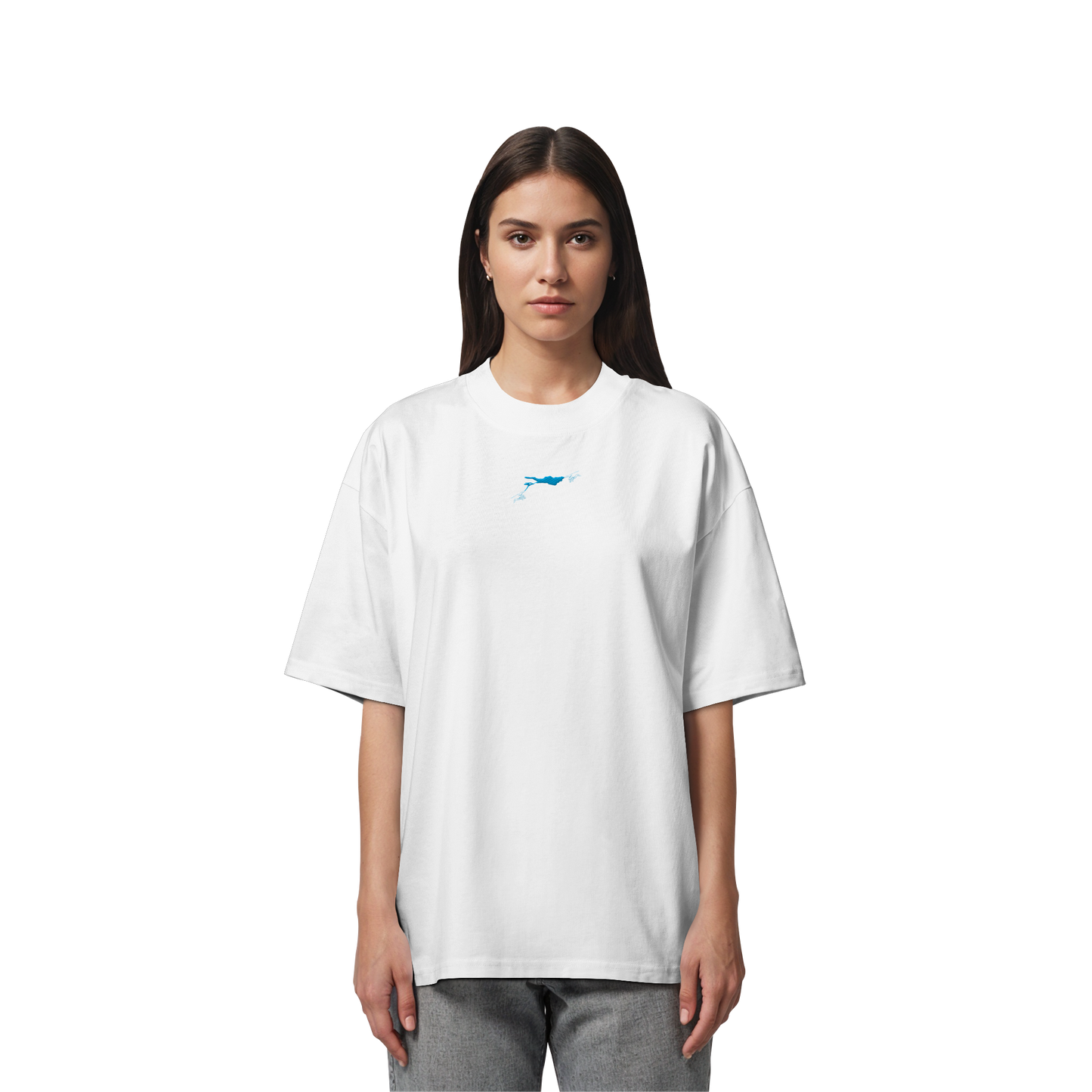 Lake Constance Breeze Whale Oversize Shirt Unisex