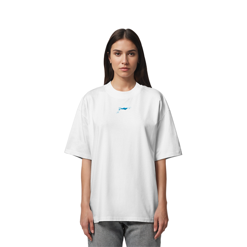 Lake Constance Breeze Whale Oversize Shirt Unisex