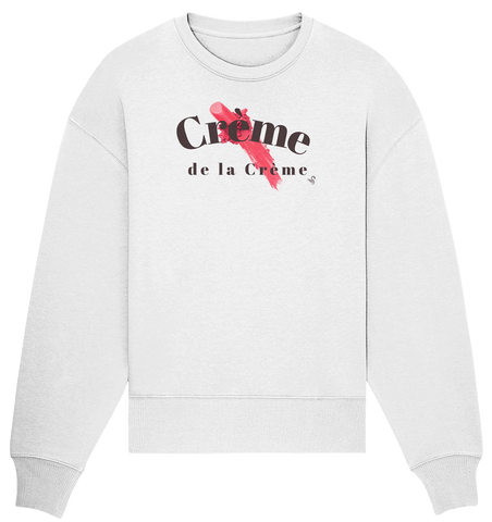 creme de la creme - Organic Oversize Sweatshirt
