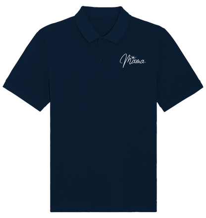 mama weiß - Organic Polo Shirt (Embroidery)