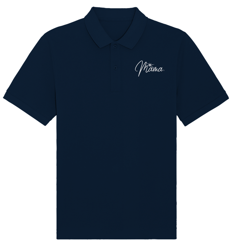 mama weiß - Organic Polo Shirt (Embroidery)