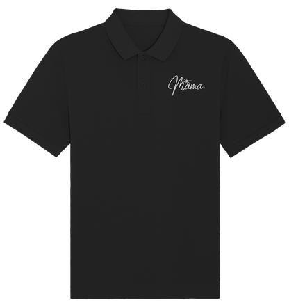 mama weiß - Organic Polo Shirt (Embroidery)