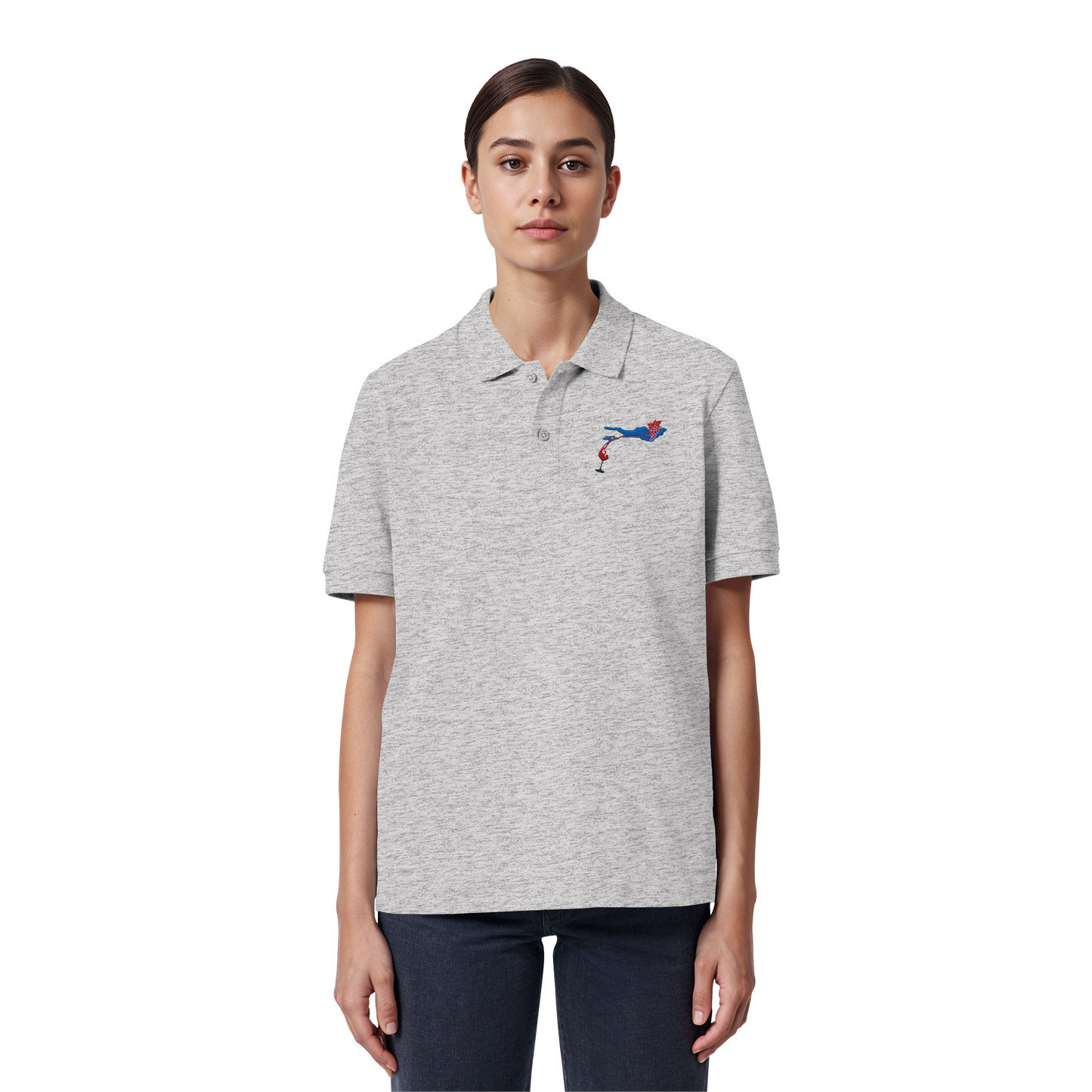 Weindesign Hirsch Organic Polo Shirt