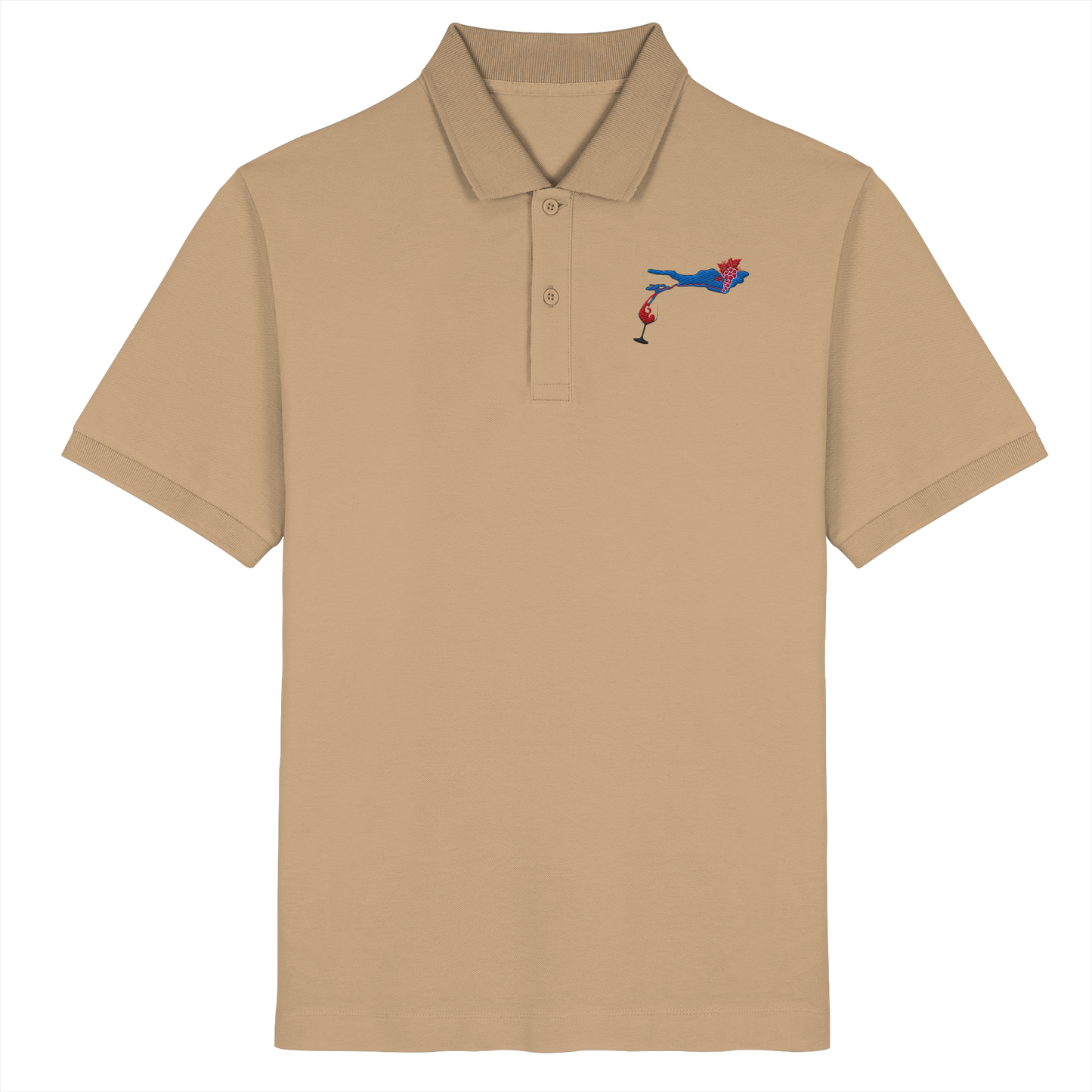 Weindesign Hirsch Organic Polo Shirt