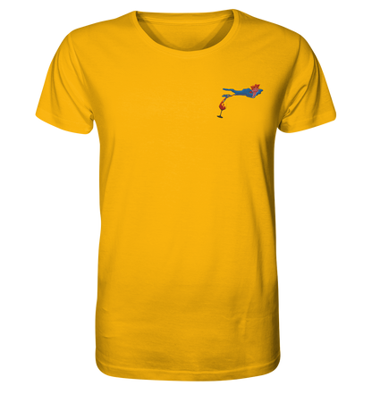 Grape with Wine Glass Men's T-Shirt