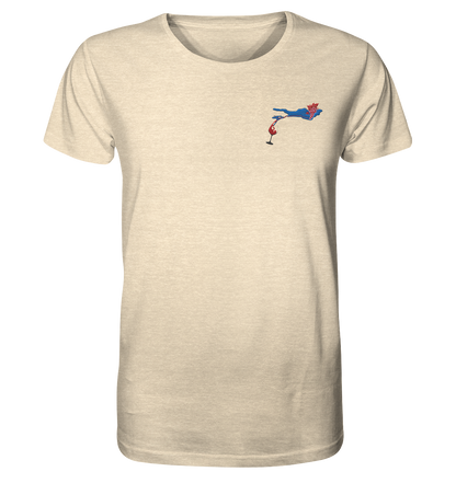 Grape with Wine Glass Men's T-Shirt