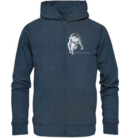 unaufhaltsam astronaut - Organic Zipper